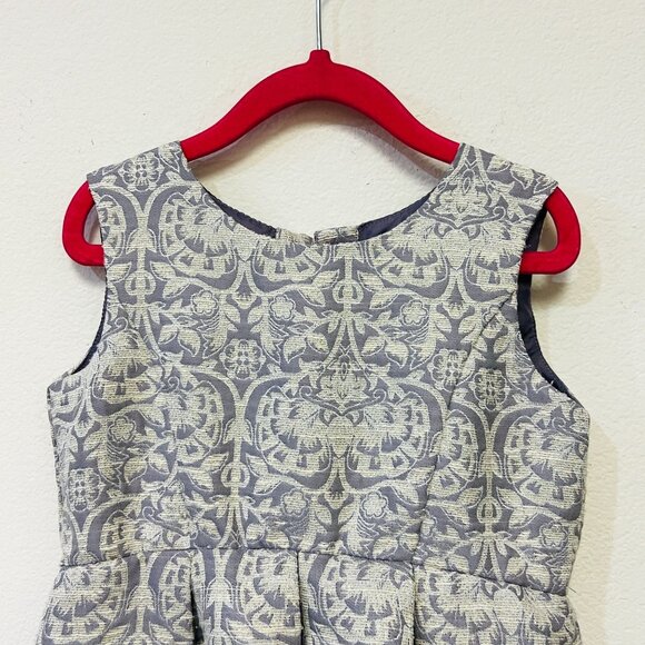 Oshkosh Girl's Fit & Flare Floral Dress Sleeveless Low-High Princess Holiday 5T - Picture 7 of 13